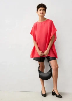 Hot Tunika aus Ramie Damen Bekleidung·Jacken & Mäntel|Blusen & Tuniken