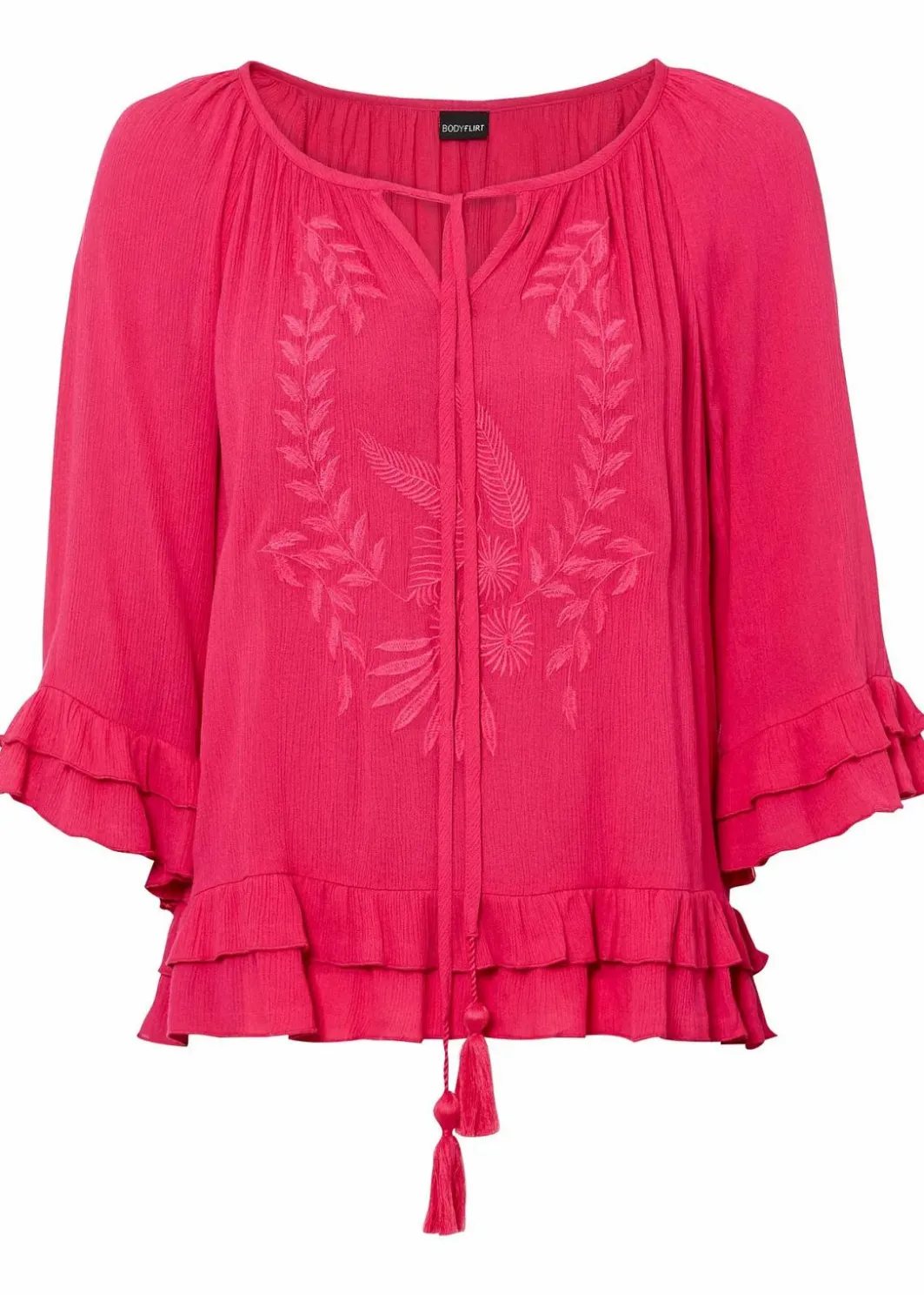 Online Tunika aus softer Viskose Damen Nachhaltigere Materialien|Blusen & Tuniken