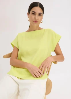 Sale Tunika mit U-Boot Ausschnitt Damen Bekleidung·Jacken & Mäntel|Blusen & Tuniken