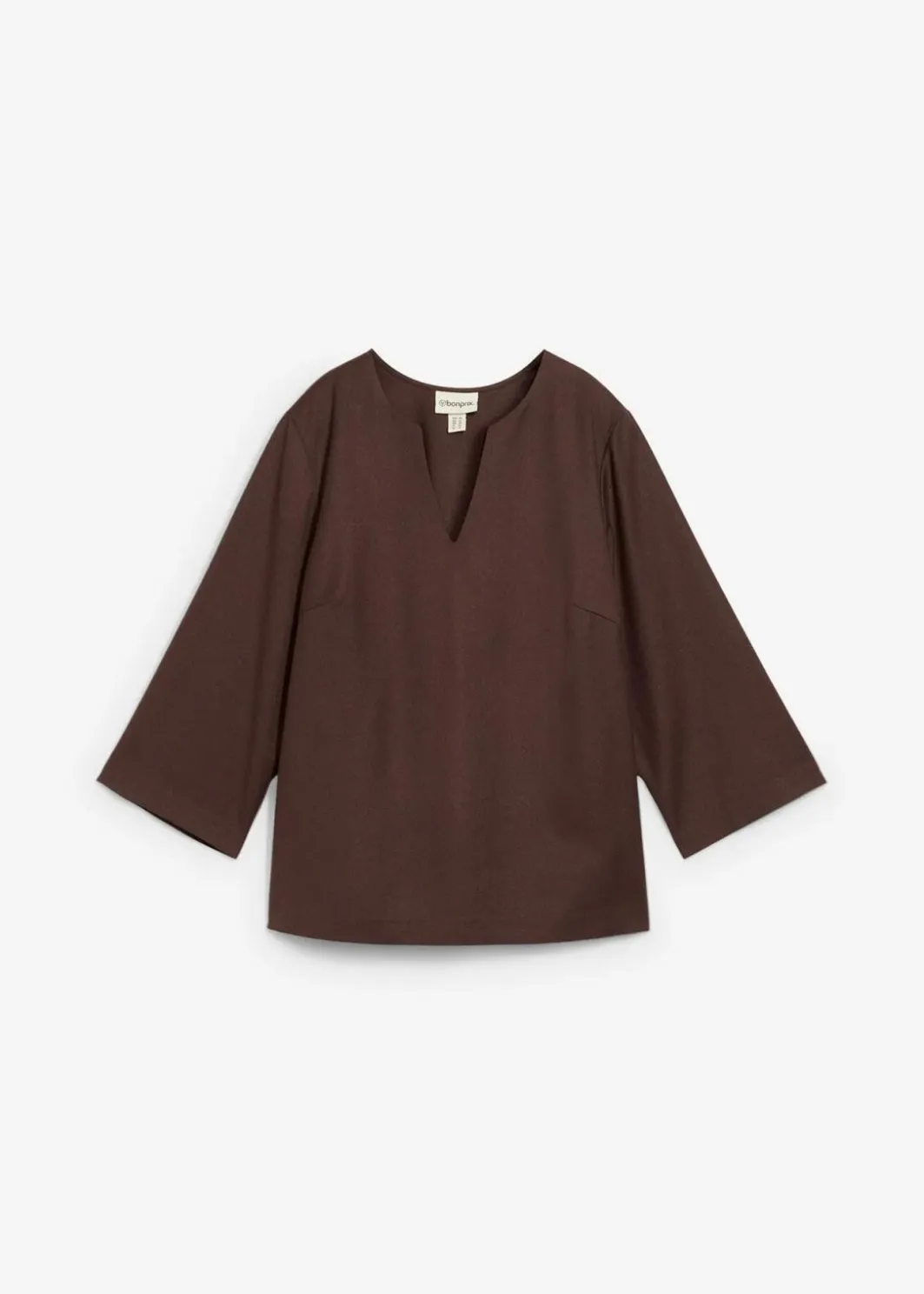 Damen bonprix Blusen & Tuniken|Bekleidung·Jacken & Mäntel|Tunika mit Wolle