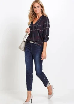 Damen bonprix Bekleidung·Jacken & Mäntel|Nachhaltigere Materialien|Tunikabluse