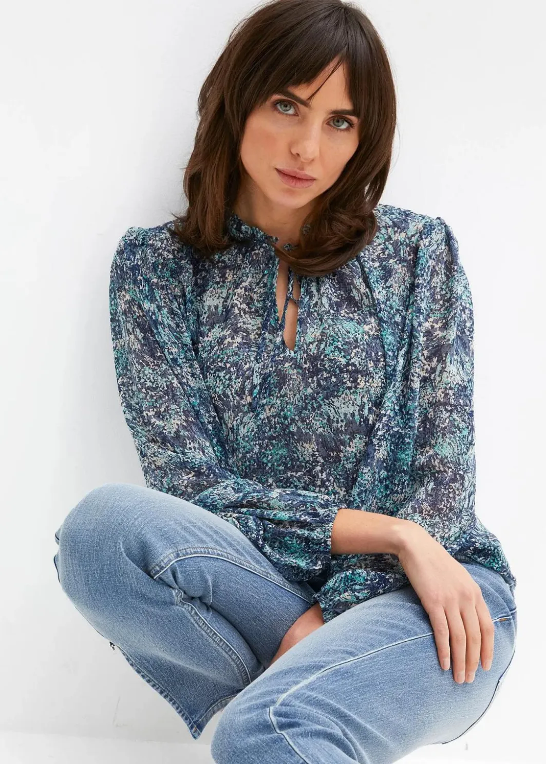 Damen bonprix Bekleidung·Jacken & Mäntel|Blusen & Tuniken|Tunikabluse
