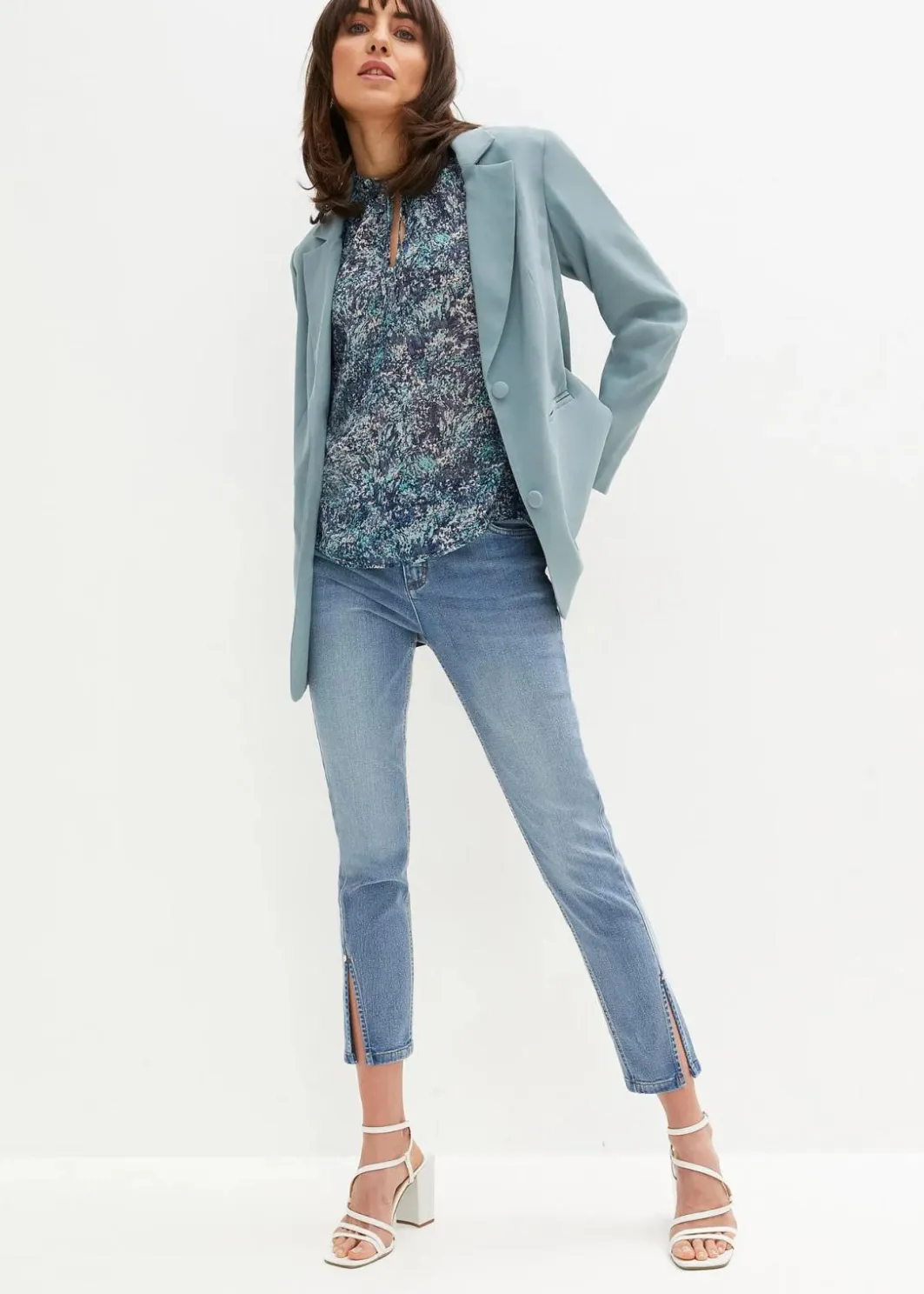Damen bonprix Bekleidung·Jacken & Mäntel|Blusen & Tuniken|Tunikabluse