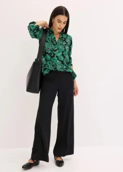 Damen bonprix Blusen & Tuniken|Nachhaltigere Materialien|Tunikabluse aus fließender Viskose