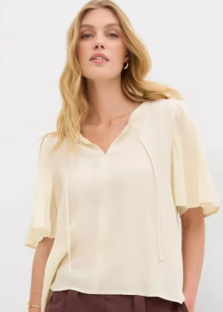 Damen bonprix Bekleidung·Jacken & Mäntel|Blusen & Tuniken|Tunikabluse aus fließender Viskose