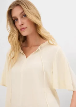 Damen bonprix Bekleidung·Jacken & Mäntel|Blusen & Tuniken|Tunikabluse aus fließender Viskose