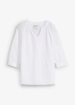 New Tunikabluse aus luftigem Musselin Kinder Mädchen 9-16 Jahre·Shirts & Blusen