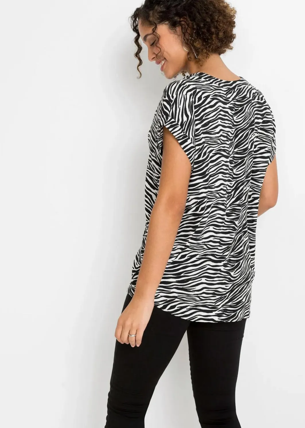 Damen bonprix Blusen & Tuniken|Nachhaltigere Materialien|Tunikabluse aus reiner Viskose