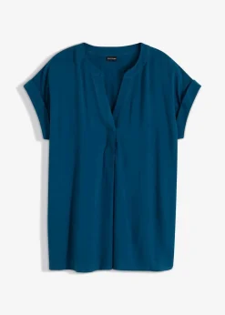 New Tunikabluse aus reiner Viskose Damen Blusen & Tuniken|Nachhaltigere Materialien