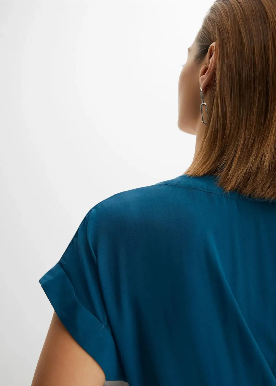 New Tunikabluse aus reiner Viskose Damen Blusen & Tuniken|Nachhaltigere Materialien