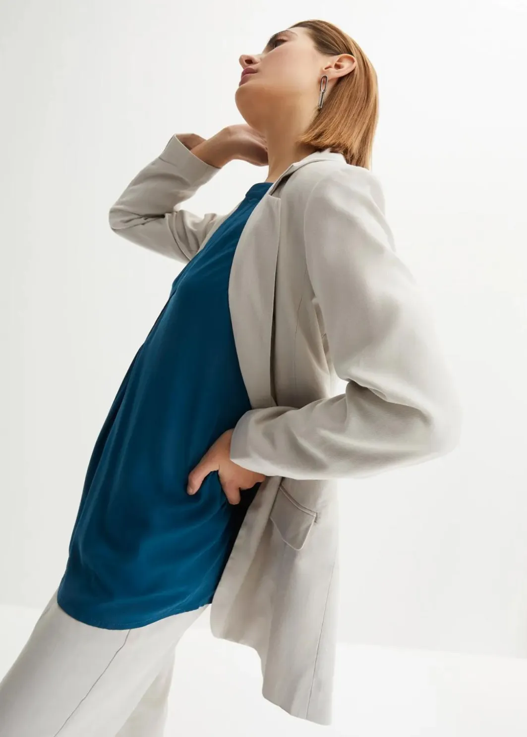 New Tunikabluse aus reiner Viskose Damen Blusen & Tuniken|Nachhaltigere Materialien