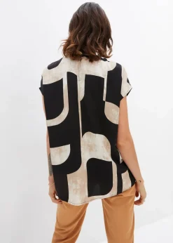 Damen bonprix Bekleidung·Jacken & Mäntel|Blusen & Tuniken|Tunikabluse aus Satin