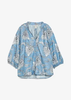 Clearance Tunikabluse aus softem Viskose-Mix Damen Bekleidung·Jacken & Mäntel|Blusen & Tuniken