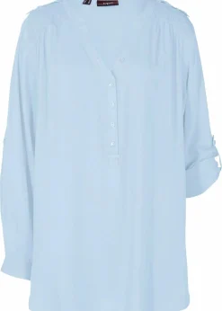 Clearance Tunikabluse aus softer Viskose Damen Blusen & Tuniken|Nachhaltigere Materialien