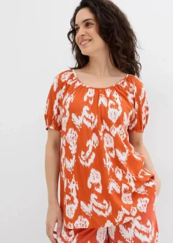 Damen bonprix Bekleidung·Jacken & Mäntel|Zweiteiler & Sets|Tunikabluse aus softer Viskose