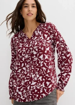 Best Tunikabluse aus Viskose Damen Bekleidung·Jacken & Mäntel|Blusen & Tuniken