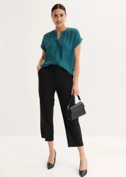 Damen bonprix Blusen & Tuniken|Bekleidung·Jacken & Mäntel|Tunikabluse Georgette