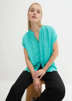Best Tunikabluse Georgette Damen Bekleidung·Jacken & Mäntel|Blusen & Tuniken