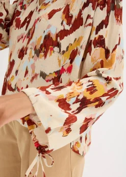 Tunikabluse mit metallischen Garn Damen Bekleidung·Jacken & Mäntel|Blusen & Tuniken