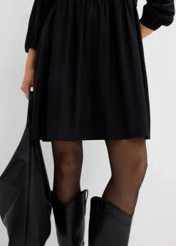Damen bonprix Kleider|Bekleidung·Pullover & Strickjacken|Tunika-Kleid aus fließender Viskose