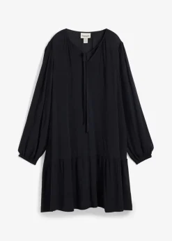 Damen bonprix Bekleidung·Pullover & Strickjacken|Kleider|Tunika-Kleid aus fließender Viskose