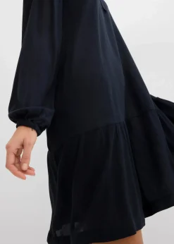 Damen bonprix Bekleidung·Pullover & Strickjacken|Kleider|Tunika-Kleid aus fließender Viskose