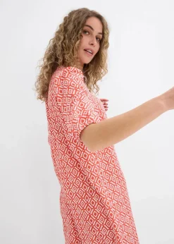 Damen bonprix Bekleidung·Pullover & Strickjacken|Kleider|Tunika-Kleid aus fließender Viskose