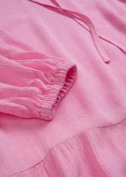 Online Tunika-Kleid aus fließender Viskose Damen Kleider|Bekleidung·Pullover & Strickjacken