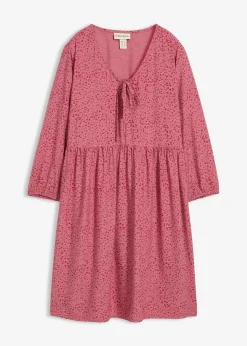 Tunika-Kleid aus fließender Vikose Damen Bekleidung·Pullover & Strickjacken|Kleider