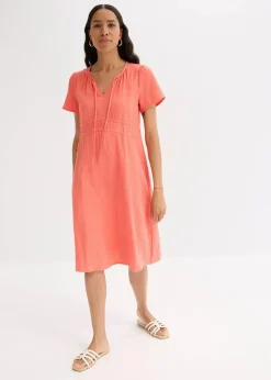 Damen bonprix Bekleidung·Pullover & Strickjacken|Kleider|Tunika-Kleid aus Musselin