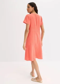 Damen bonprix Bekleidung·Pullover & Strickjacken|Kleider|Tunika-Kleid aus Musselin
