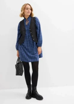 Damen bonprix Bekleidung·Pullover & Strickjacken|Kleider|Tunika-Kleid aus reiner Baumwolle