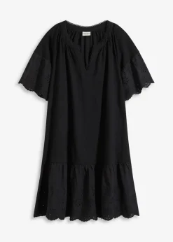 Damen bonprix Nachhaltigere Materialien|Kleider|Tunika-Kleid aus reiner Bio-Baumwolle