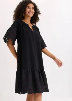 Damen bonprix Nachhaltigere Materialien|Kleider|Tunika-Kleid aus reiner Bio-Baumwolle