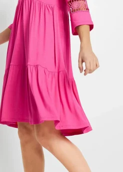 Damen bonprix Nachhaltigere Materialien|Kleider|Tunika-Kleid aus softer Viskose