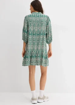 Online Tunika-Kleid aus softer Viskose Damen Bekleidung·Pullover & Strickjacken|Kleider