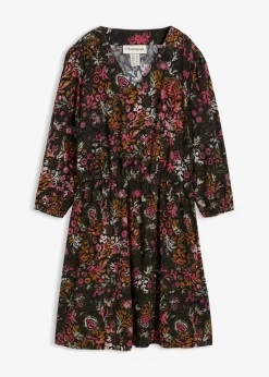 Damen bonprix Bekleidung·Pullover & Strickjacken|Kleider|Tunika-Kleid aus softer Viskose
