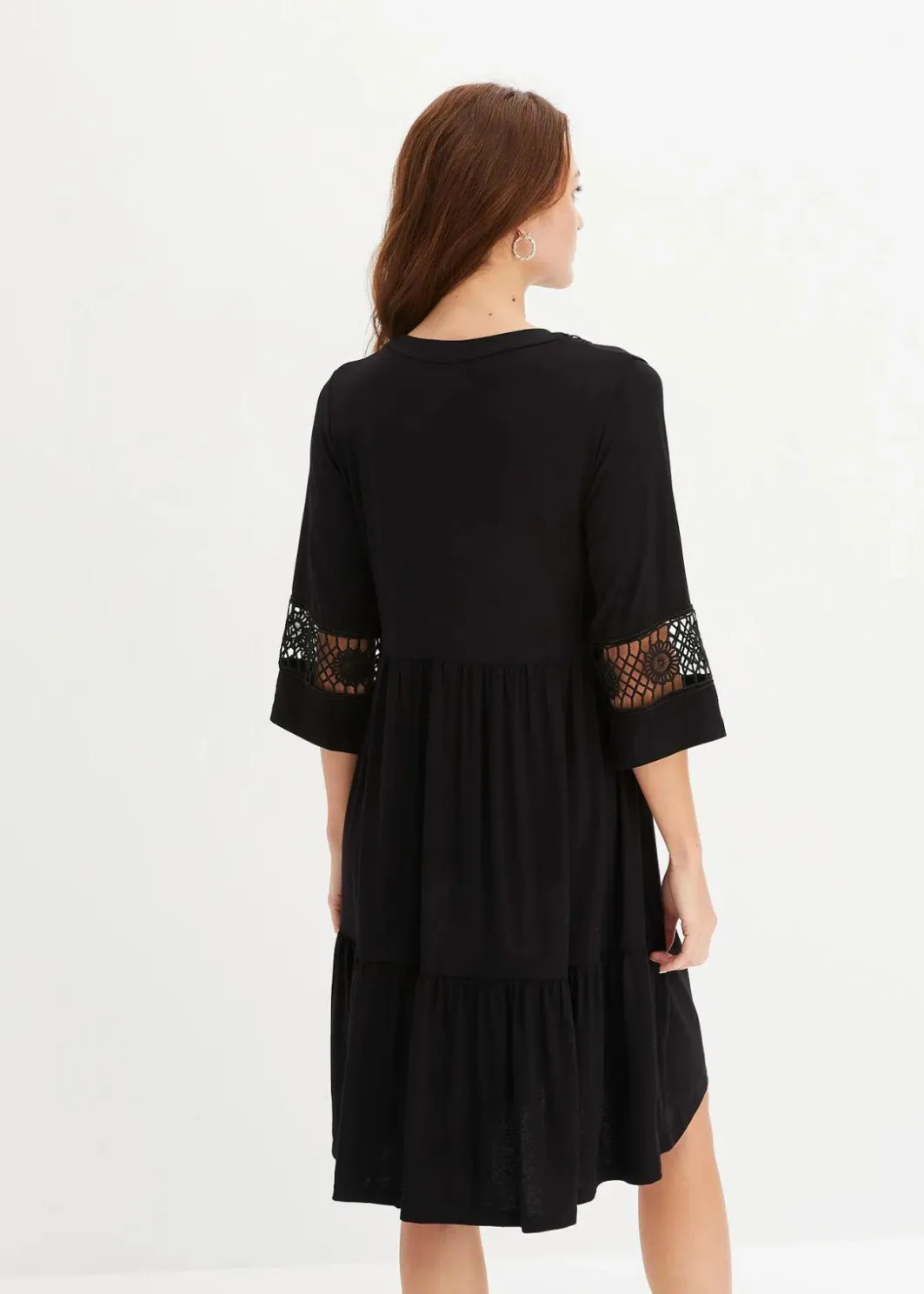 Best Tunika-Kleid aus softer Viskose Damen Bekleidung·Pullover & Strickjacken|Kleider