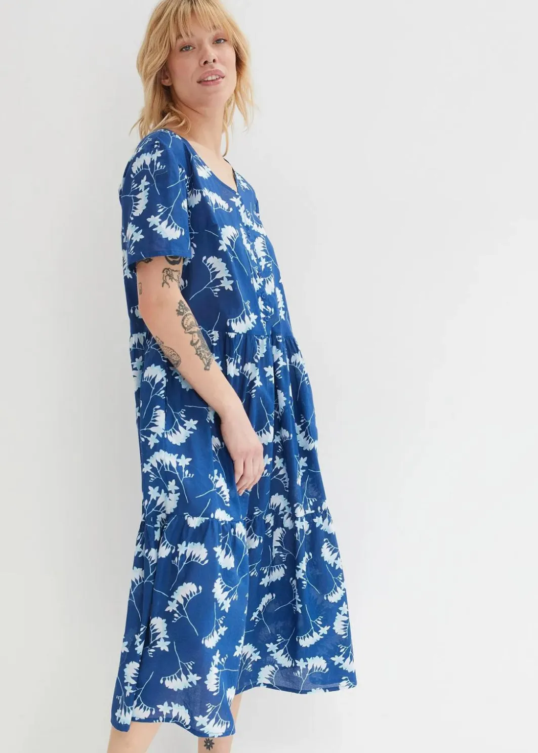 Hot Tunika-Kleid aus sommerlich leichter Qualität Damen Bekleidung·Pullover & Strickjacken|Kleider