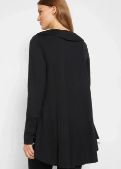 Damen bonprix Shirts & Tops|Nachhaltigere Materialien|Tunika-Shirt aus Baumwoll-Viskose-Mix