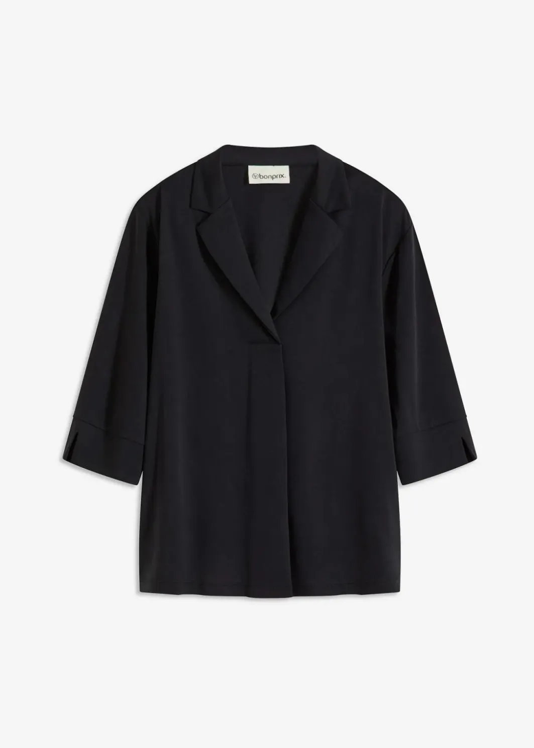 Hot Tunika-Shirt aus fließendem Viskose-Piqué Damen Shirts & Tops
