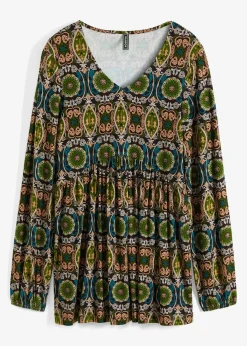 New Tunika-Shirt aus Viskose-Mix Damen Shirts & Tops|Nachhaltigere Materialien