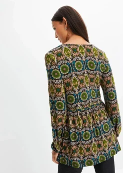 New Tunika-Shirt aus Viskose-Mix Damen Shirts & Tops|Nachhaltigere Materialien