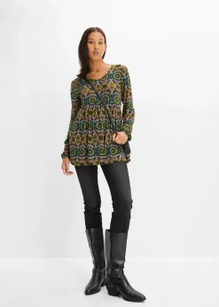 New Tunika-Shirt aus Viskose-Mix Damen Shirts & Tops|Nachhaltigere Materialien