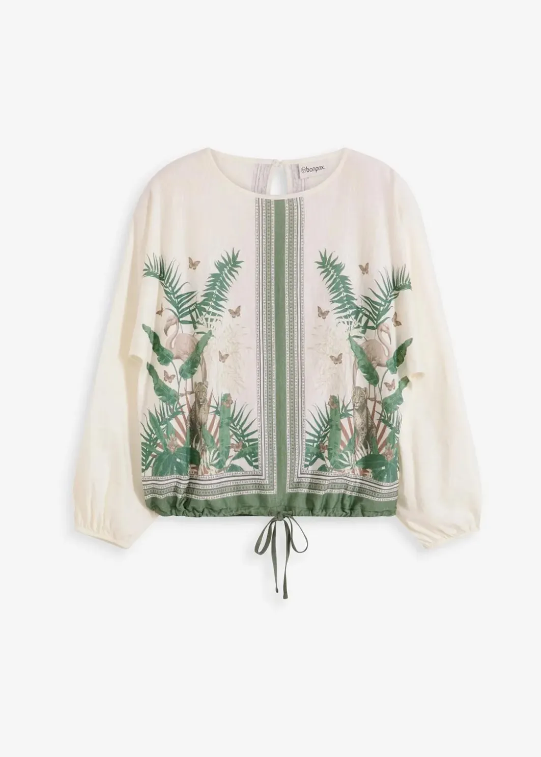 Damen bonprix Shirts & Tops|Tunika-Shirt bedruckt