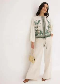 Damen bonprix Shirts & Tops|Tunika-Shirt bedruckt