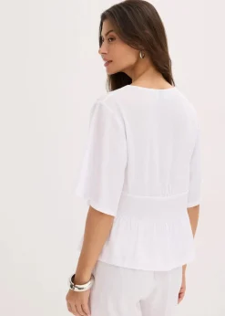 Damen bonprix Shirts & Tops|Tunika-Shirt mit Spitze
