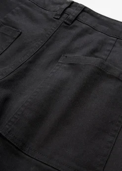 Damen bonprix Bekleidung·Kleider|Hosen|Twillhose aus elastischem Baumwoll-Mix
