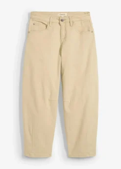 Twillhose aus elastischem Baumwoll-Mix Damen Bekleidung·Kleider|Hosen