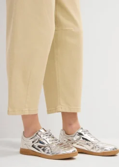 Twillhose aus elastischem Baumwoll-Mix Damen Bekleidung·Kleider|Hosen